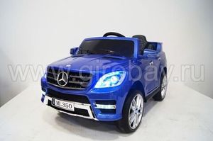 Детский электромобиль River Toys MERCEDES-BENZ ML350 синий