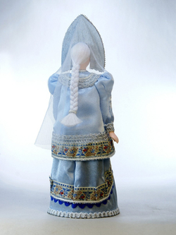 Кукла коллекционная "Русская снегурочка"