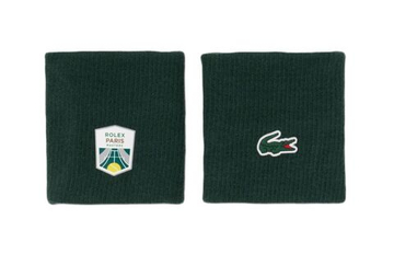 Напульсник теннисный Lacoste Rolex Paris Masters Edition 2P - sinople green