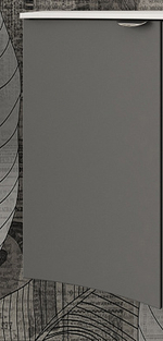 Мебель для ванной комнаты CEZARES RIALTO 104 см левосторонняя Grigio nuvola 55219 + 55220