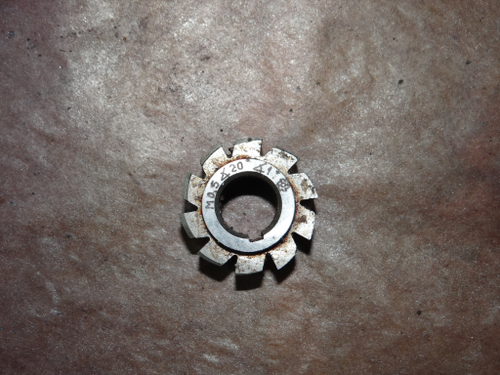 Фреза червячная мелкомодульная М0.5 20° 1°