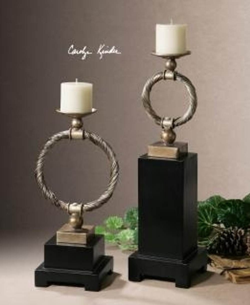 Подсвечники 2шт Uttermost Kindel 19647 США фото