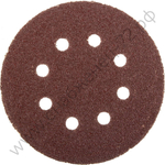 Круг STAYER ″PROFI″ из абразивной бумаги на велкро основе, 8 отв., P40, 125мм, 5шт
