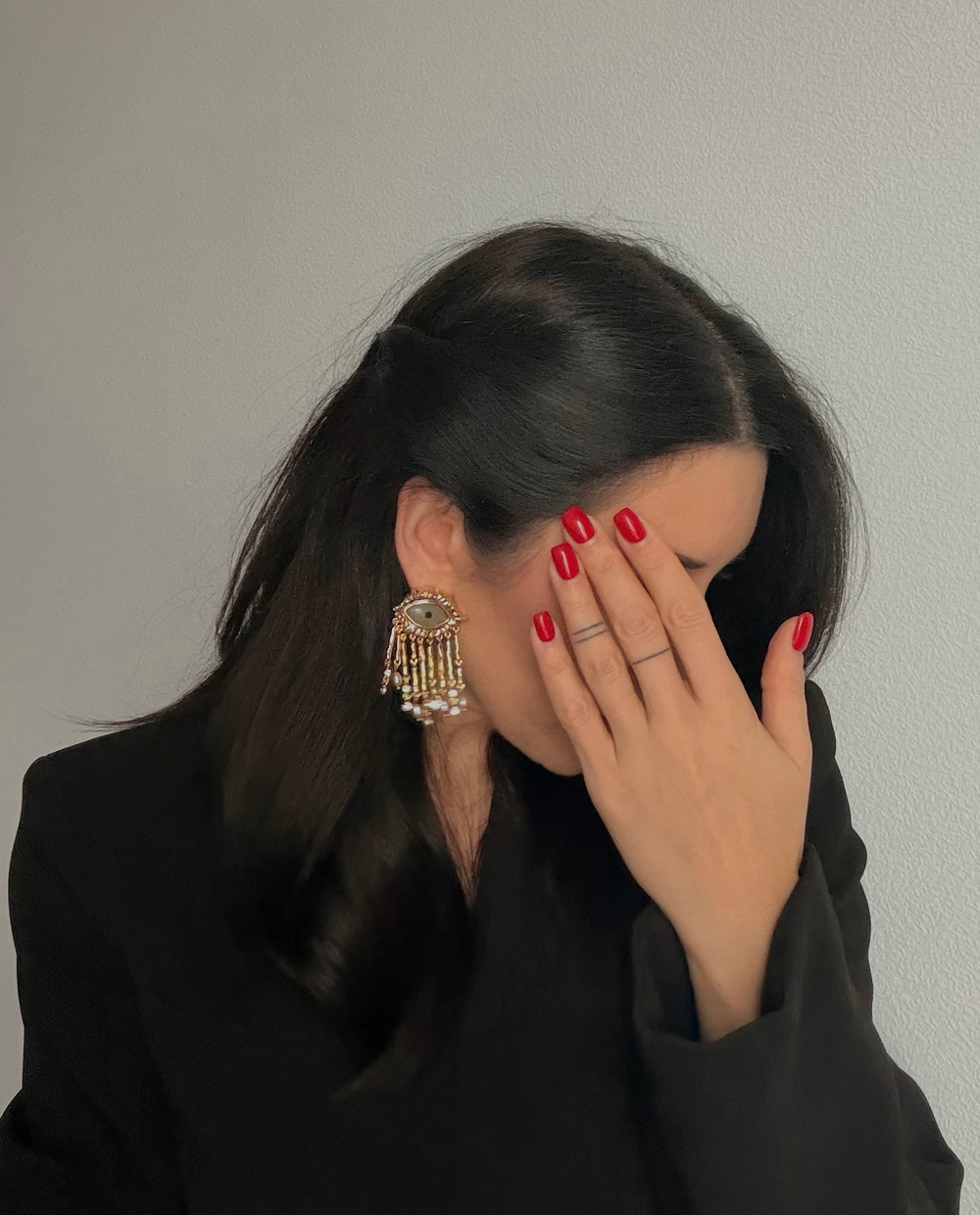 Серьги Float, Золотой