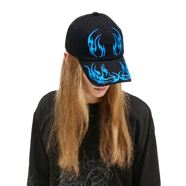 Кепка Flame черная - фото 3