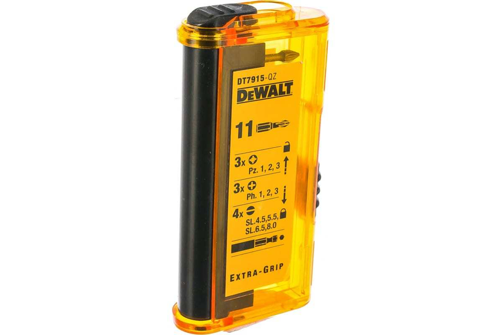 Набор бит с магнитным держателем DEWALT DT 7915