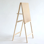 Мольберт односторонний напольный деревянный Хлопушка классическая, рабочая поверхность 600x580 мм