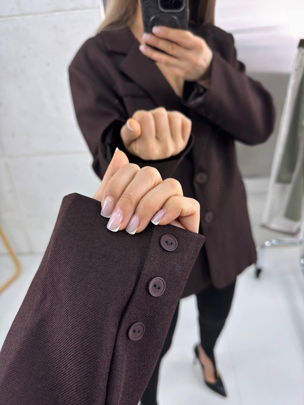 Блейзер женский арт. 1106 цвет "шоколадный"