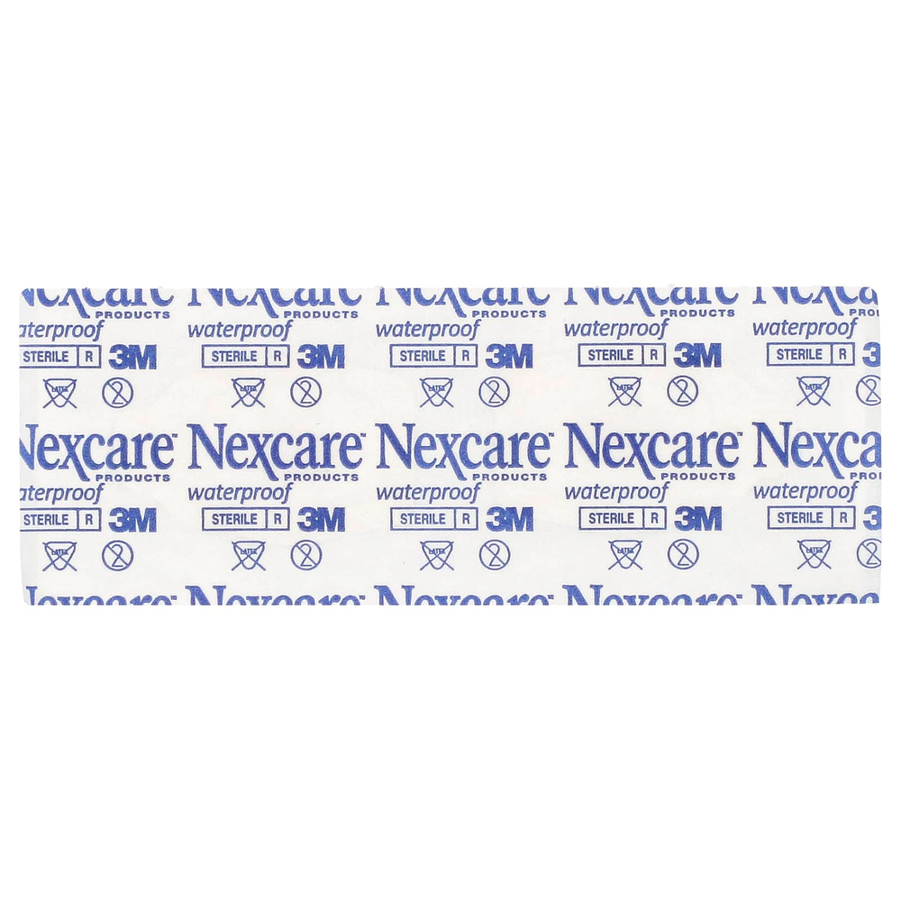 Nexcare, Прозрачные водонепроницаемые бинты, 50 разных размеров
