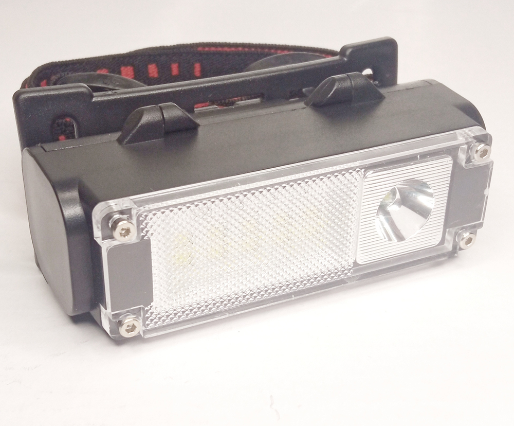 Фонарь NGY HY-T125 (880000W) 14LED+COB+Red&Blue