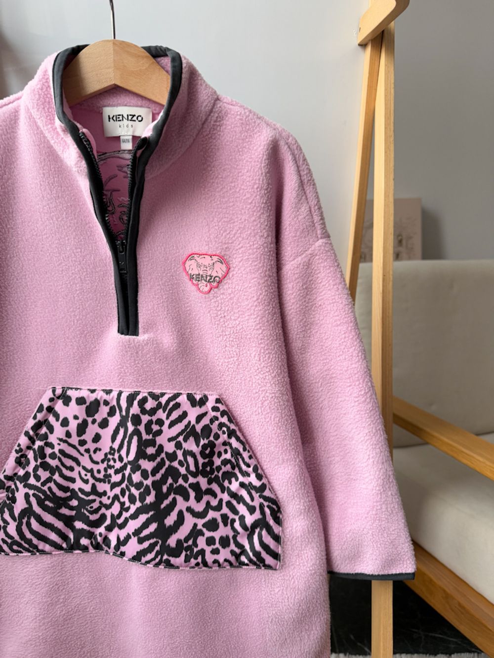 Флисовое худи Kenzo, 116