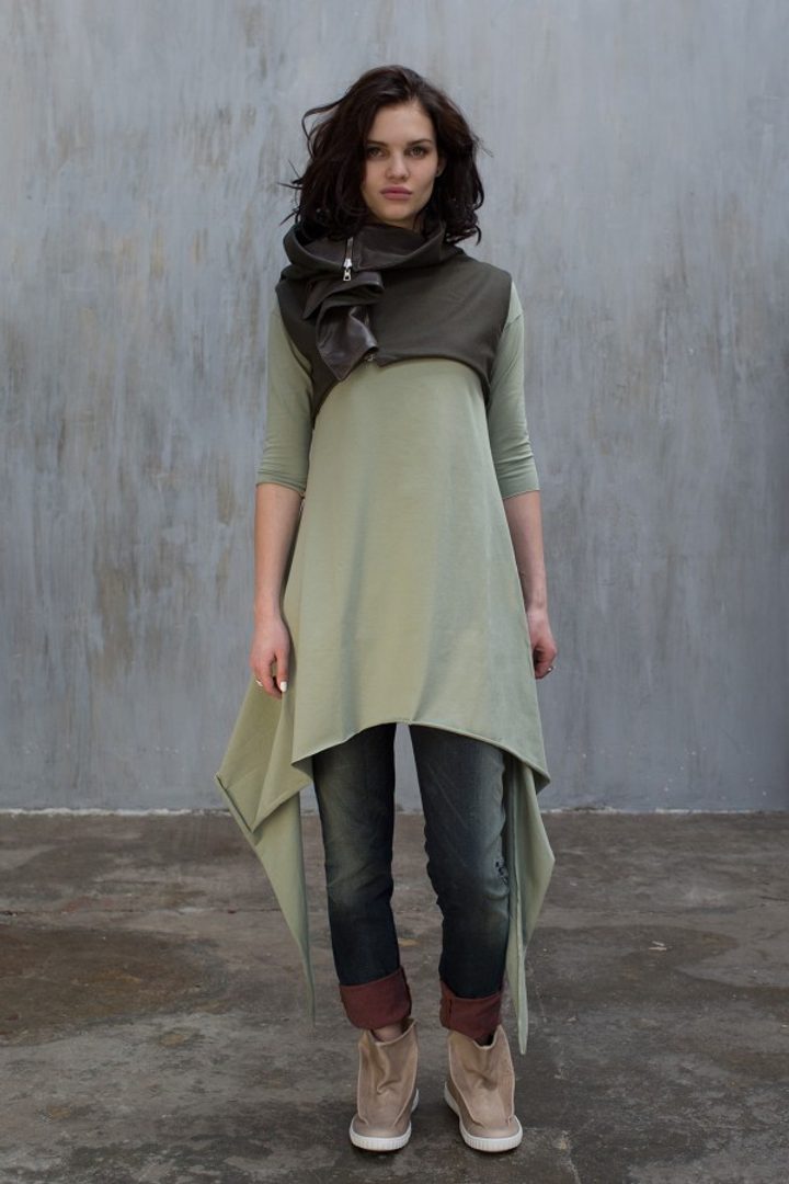 Туника "Eva Basic Green Tea"
