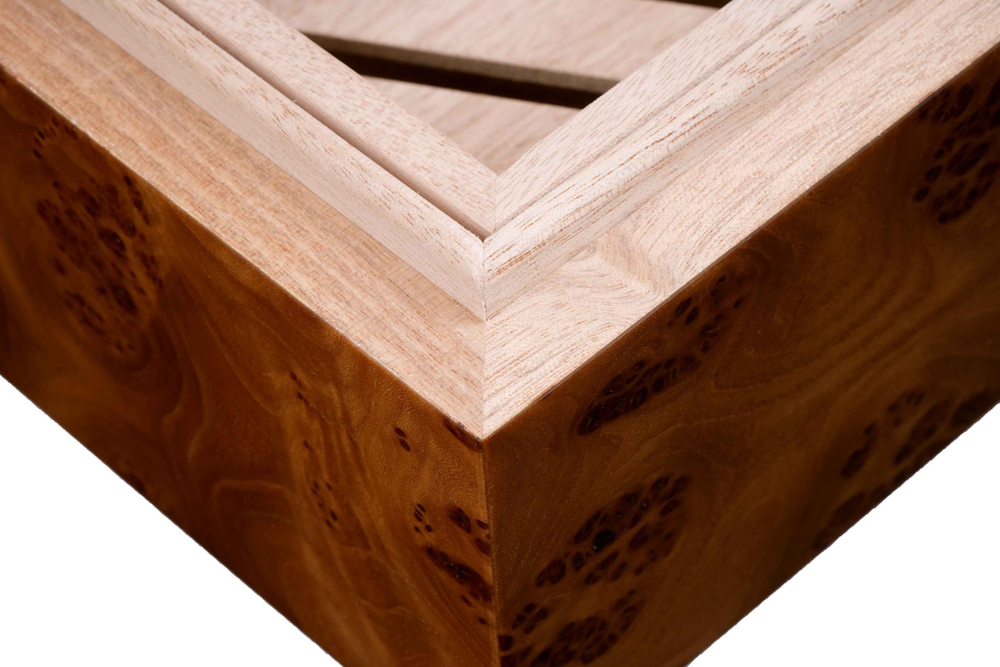 Хьюмидор Gentili Dome Top на 70 сигар, Вяз