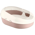 Лоток для кошек с бортом и сеткой «Космо» 51,9 x37,8 x 21,3 см, цвет какао