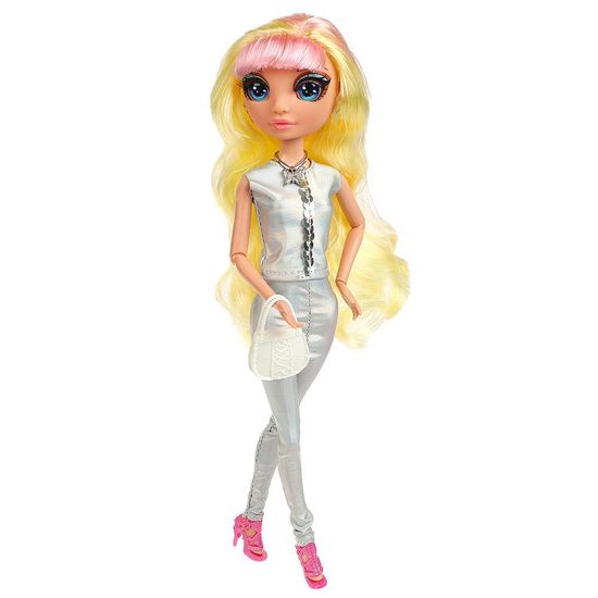 Кукла 32см руки и ноги сгиб., реал. глаза, аксессуары, шубка и леггинсы LIKEE GIRL