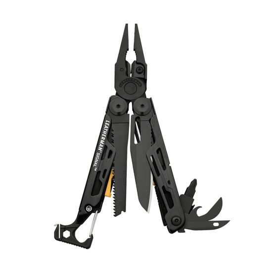 Мультиинструмент LEATHERMAN Мод. SIGNAL BLACK (чехол: нейлон BLACK L) 19 инструментов