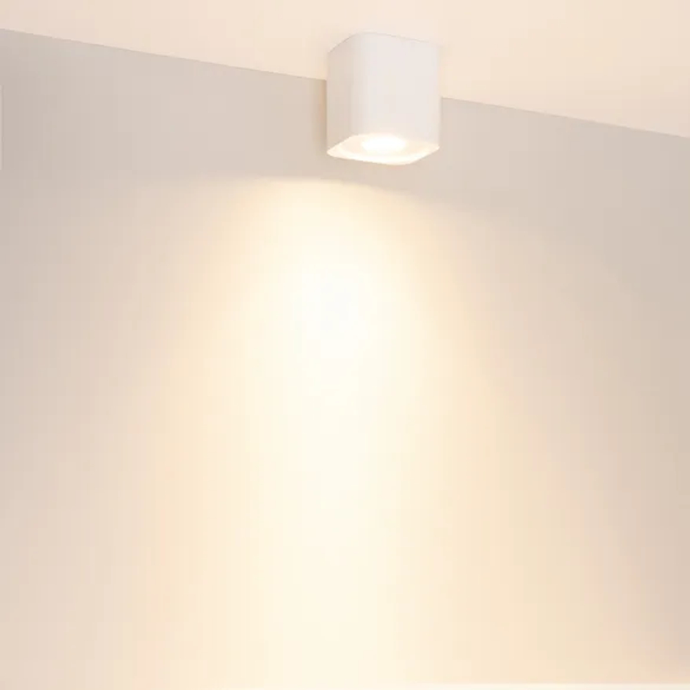 Светильник SP-ACENTO-S95x95-10W Warm2700 (WH, 20-45 deg, 230V) (Arlight, IP20 Металл, 5 лет) 055748