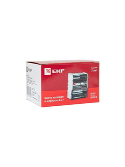 Шина нулевая в корпусе 4х7 EKF sn0-4x7