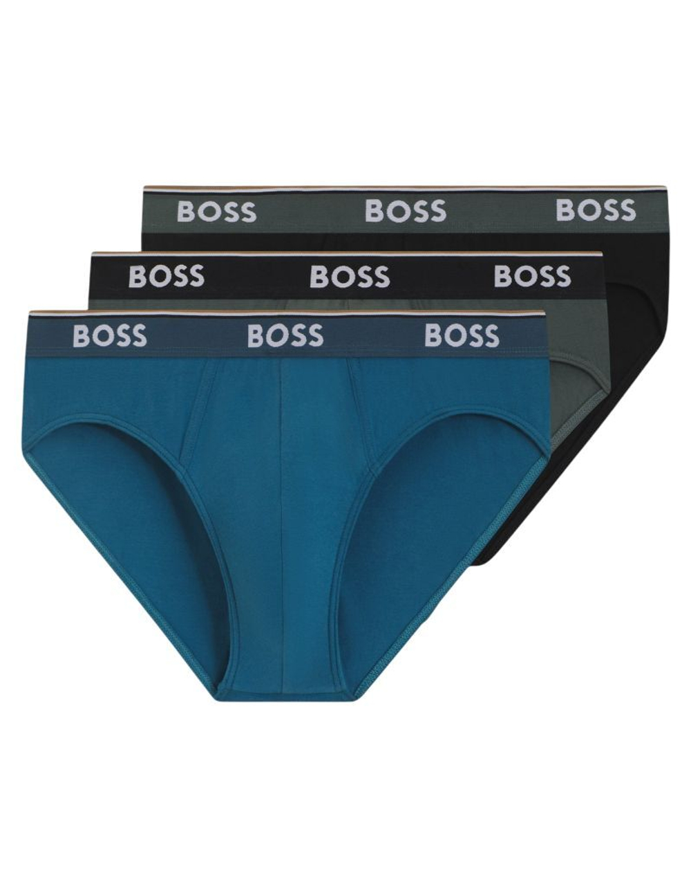 Мужские спортивные боксеры BOSS Power Brief 3P - multicolor