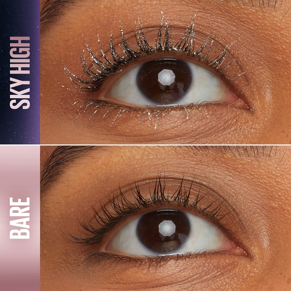 MAYBELLINE NEW YORK Lash Sensational Sky High - Уплотняющая и удлиняющая тушь для ресниц, 7,2 ml