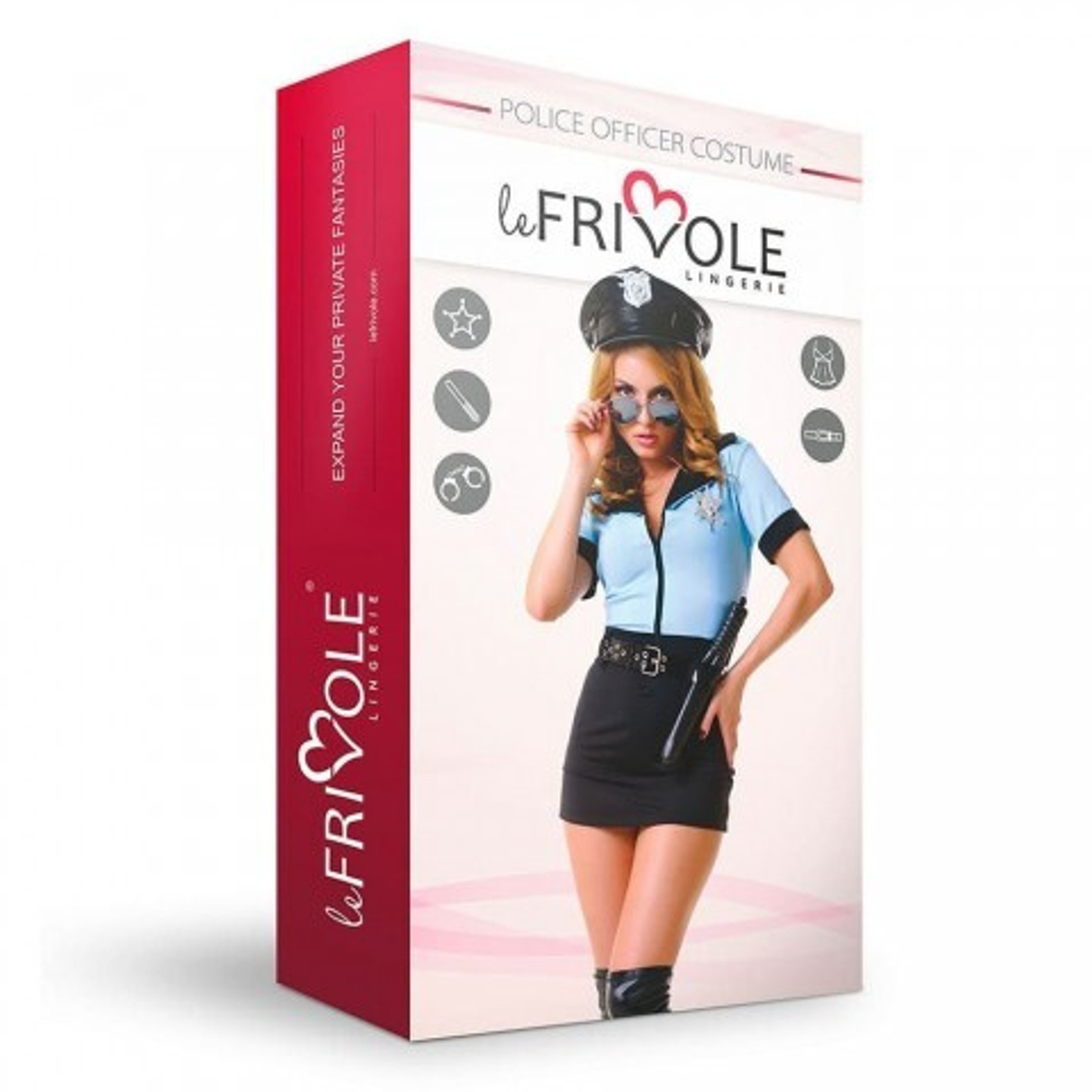 Эротический костюм полицейской Грязный коп Le Frivole (S/M)