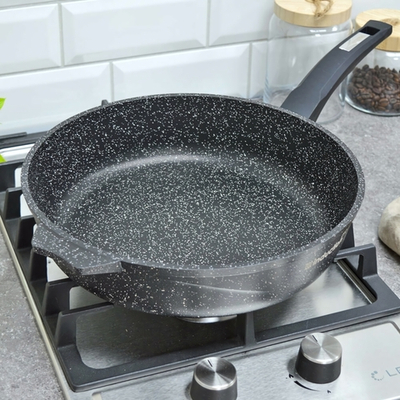 Сковорода 28см Гранит black Induction Pro