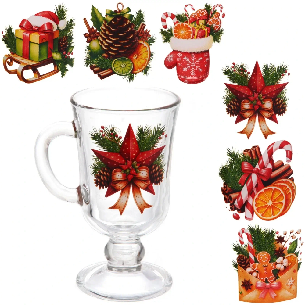 Кружка 200мл «Зимняя фантазия» 6 видов