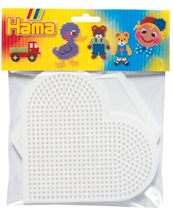 Hama Набор основ для термомозаики MIDI Сердце, Шестиугольник (4454)