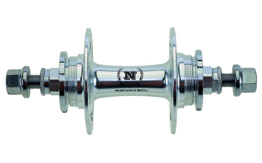 Втулка задняя для Track / Singlespeed / Fixie NOVATEC  36 отверстия,серебристая