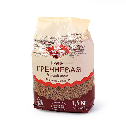 Крупа Гречневая Агромастер 1,5 кг