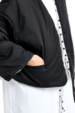Куртка двустронняя TULUP white/black
