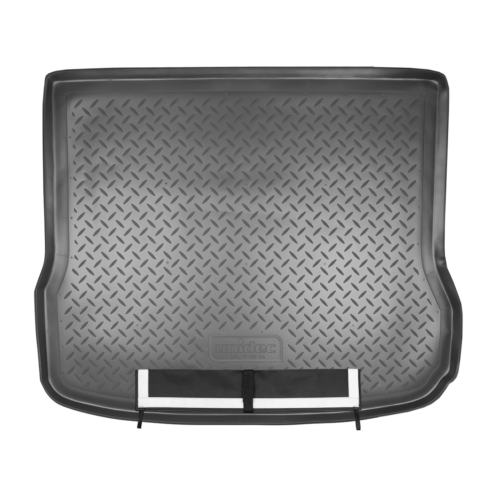 Коврик в багажник Norplast/Unidec для Audi Q5 в кузове 8RB (2008-2017) Черный, полиуретан, арт.NPL-P-05-04-AP