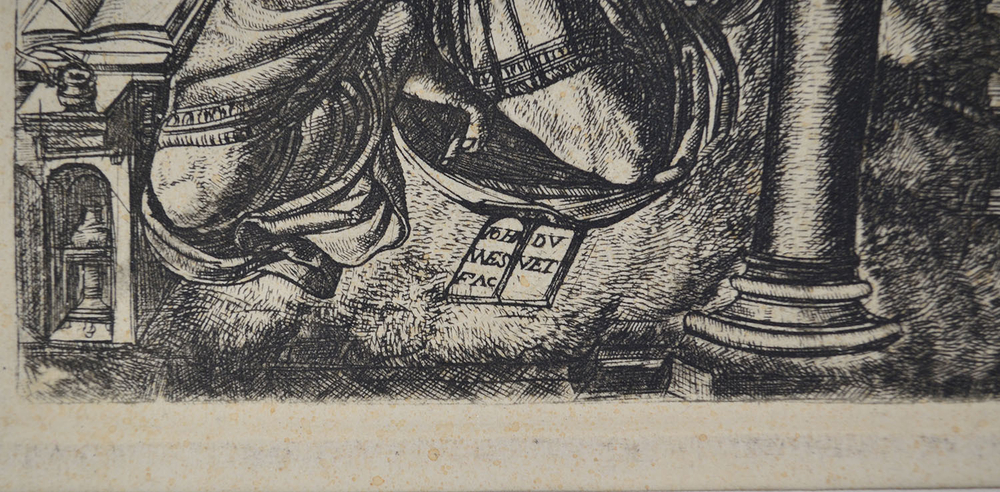 Жан Дюве."Он был облачён в облако, вокруг головы его была радуга..."