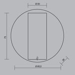 Настенный светильник (бра) Technical C079WL-L3W3K
