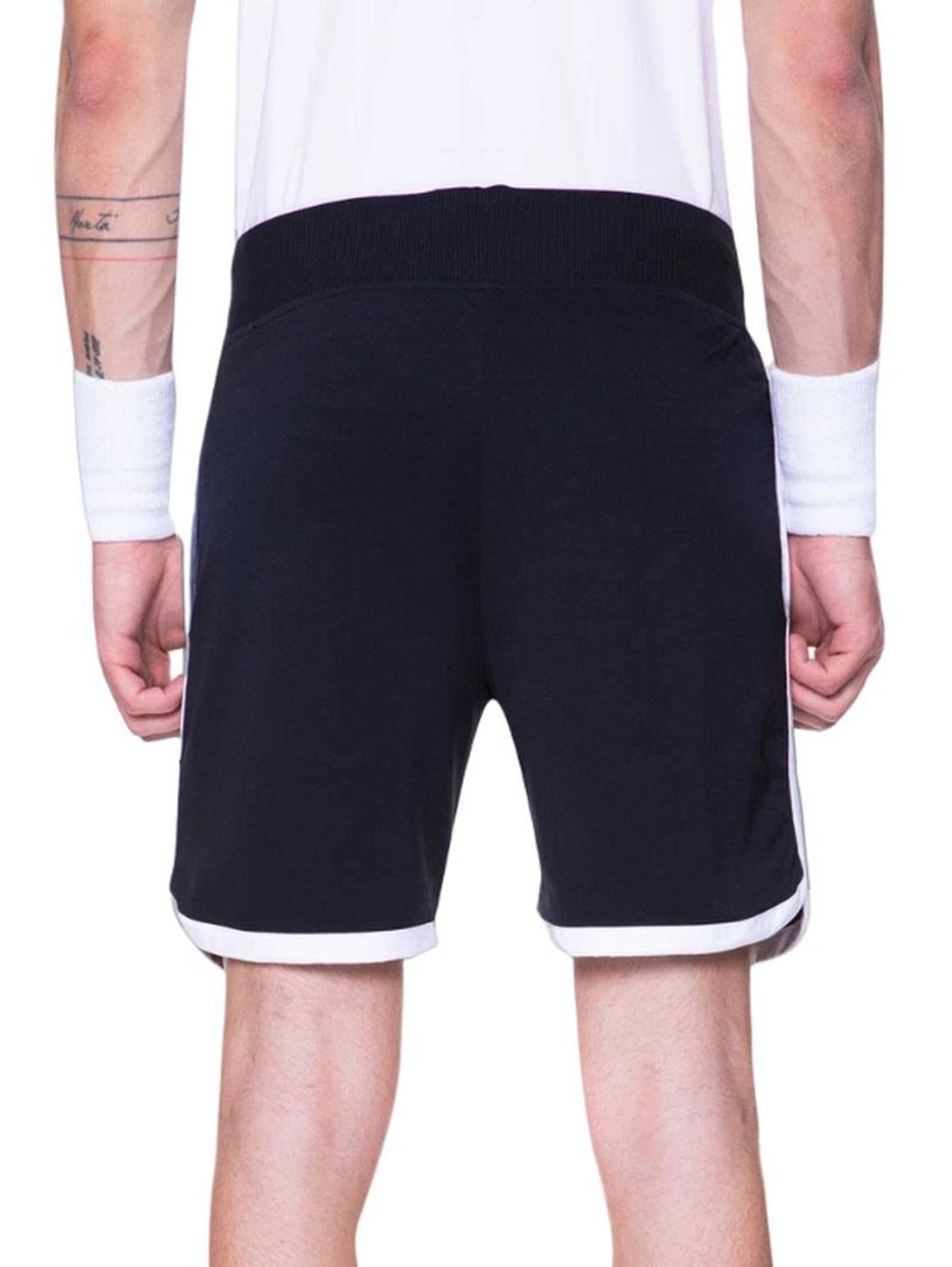 Мужские теннисные шорты Hydrogen Tech Shorts - black/white