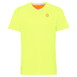 Мужское теннисное поло BIDI BADU Ted Tech T-Shirt Men - Neon Yellow, Orange