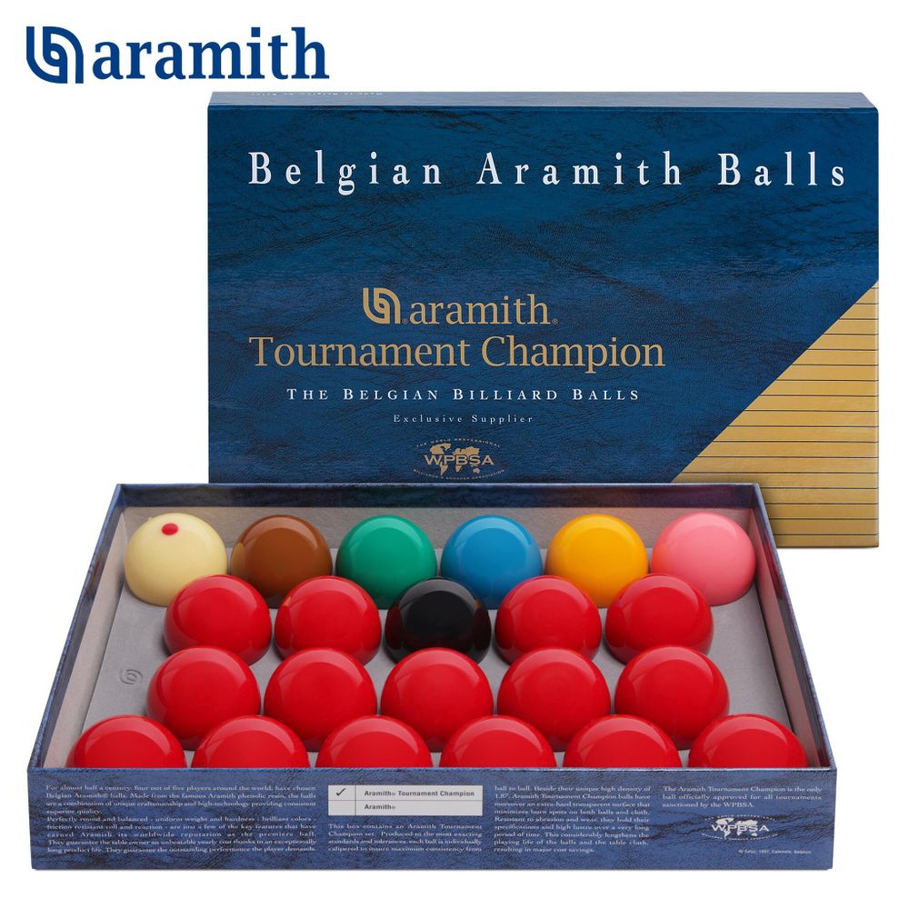 Шары Aramith Tournament Champion Pro-Cup Snooker ø52,4мм