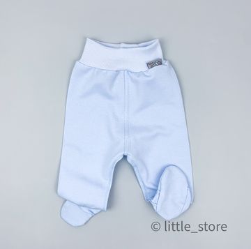 Ползунки утепленные "Нежный возраст" голубые