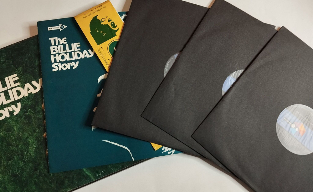 Винтажная виниловая пластинка LP The Billie Holiday Story (Japan 1973) 3LP BOX