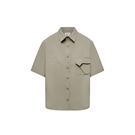 Рубашка Called a Garment Hikercore Shirt "Dusty Olive"