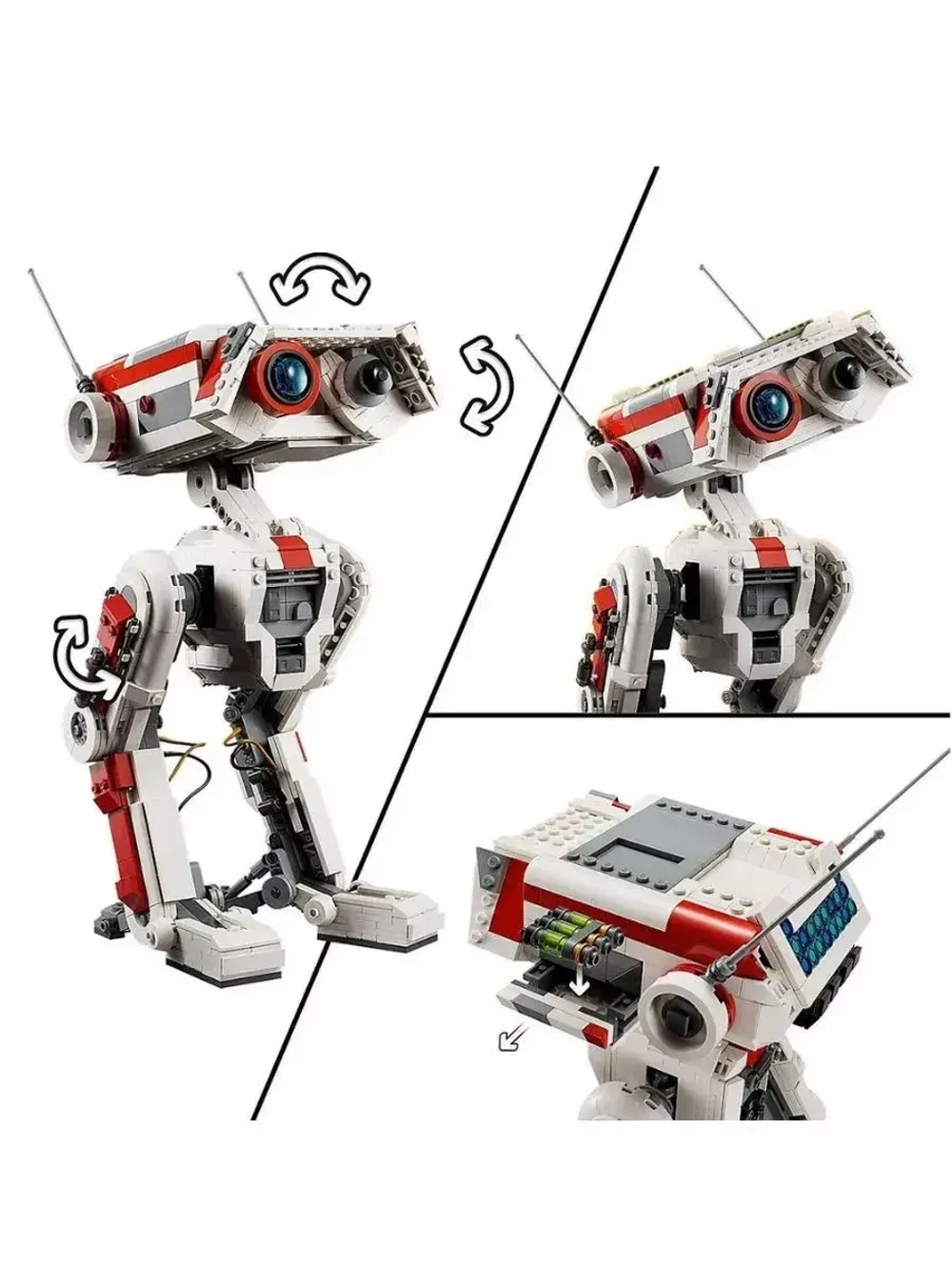 Конструктор Star Wars Дроид BD-1 1080 деталей 67005