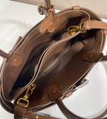 Prada Buckle Small Leather Handbag With Belt 32 cm