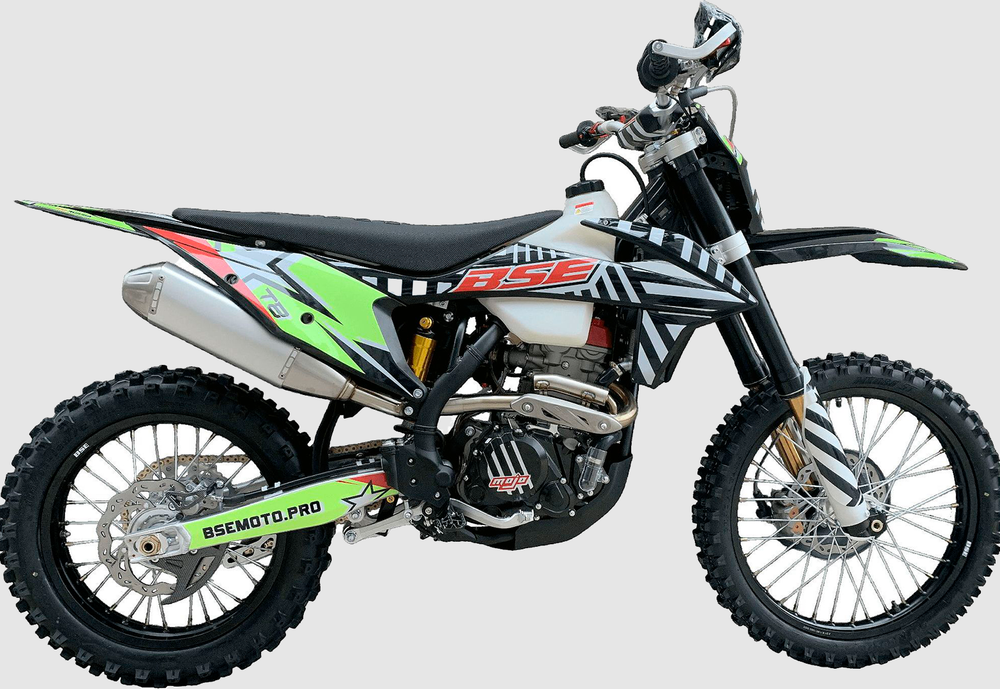 Кроссовый мотоцикл BSE T8 Green Twister (015)