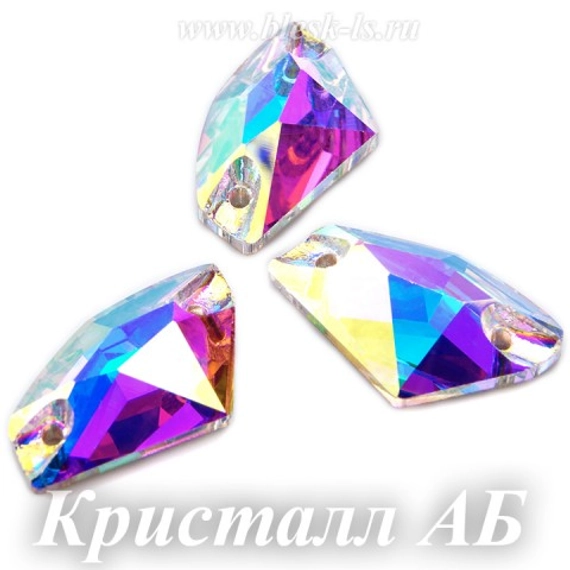 Пришивной галактик Solvo с 2 отверстиями, Кристалл АБ