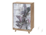 Комод Мегаполис КМ-02 (дуб каньон/фотопечать Бали)