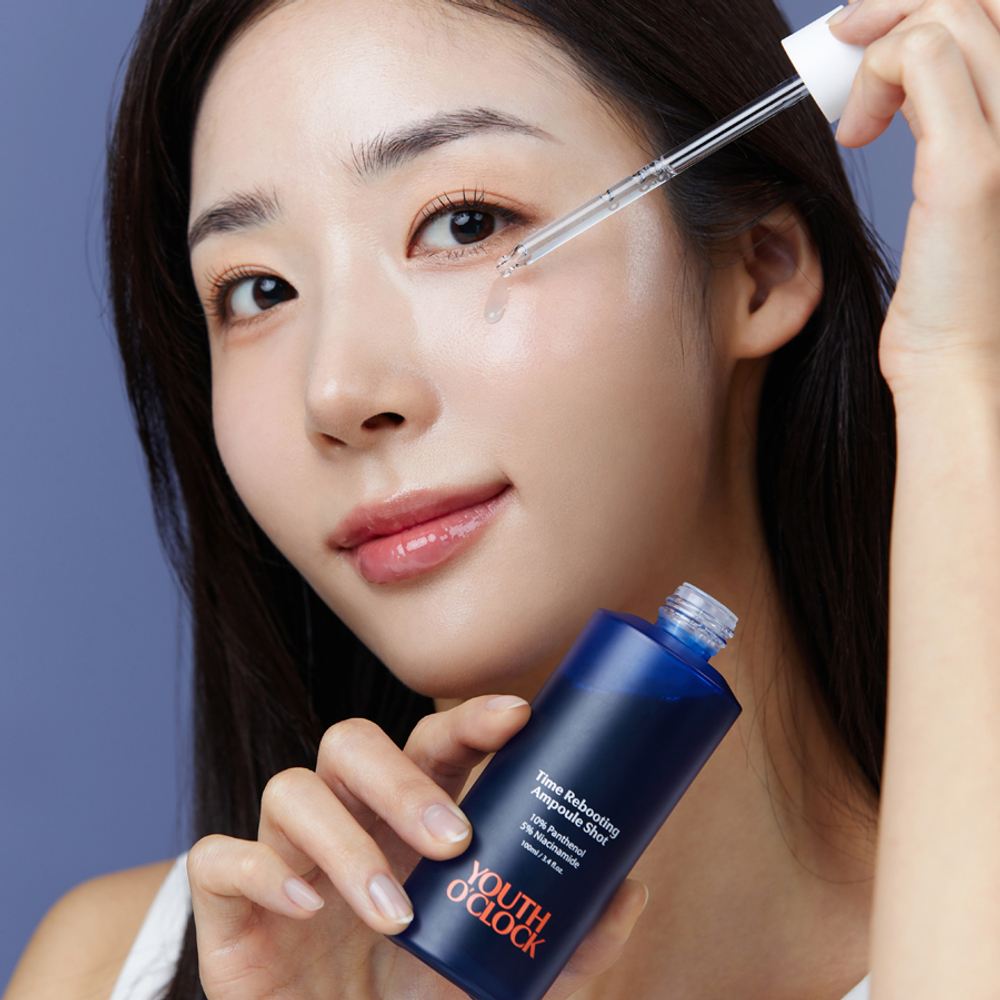 YOUTH O'CLOCK Интенсивная антивозрастная сыворотка Time Rebooting Ampoule Shot, 100 мл