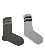 носки 2 пары Calvin Klein - серый(701218711)