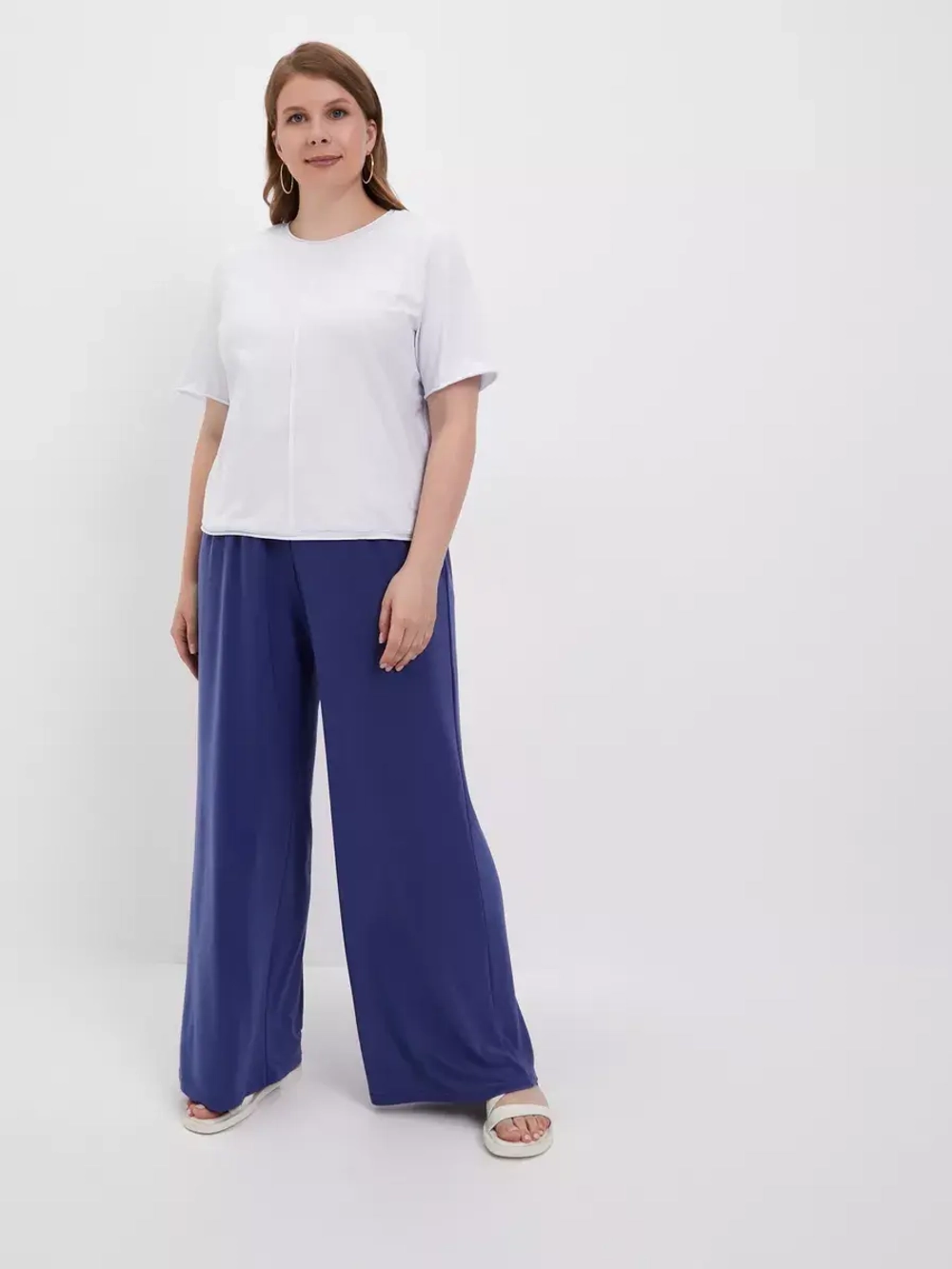 Футболка укороченная большие размеры