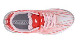 Женские Кроссовки теннисные Lotto Mirage 300 Clay - pink cherry/all white/red poppy
