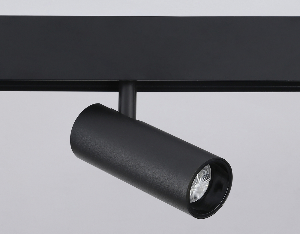 Светильник светодиодный для шинопровода Magnetic GL3823 BK черный IP20 10W 4200K 48V 24° D47*128